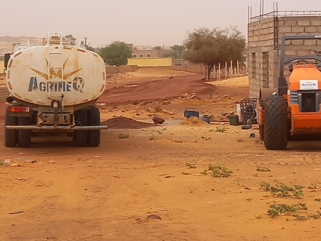 Tagant : début des travaux de la voirie de Tidjikja