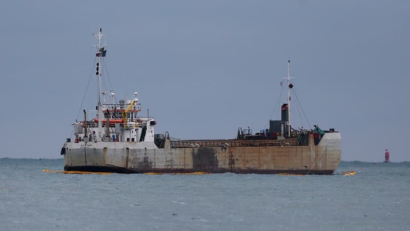 Un navire transportant 750 tonnes de gazole a coulé au large de la Tunisie