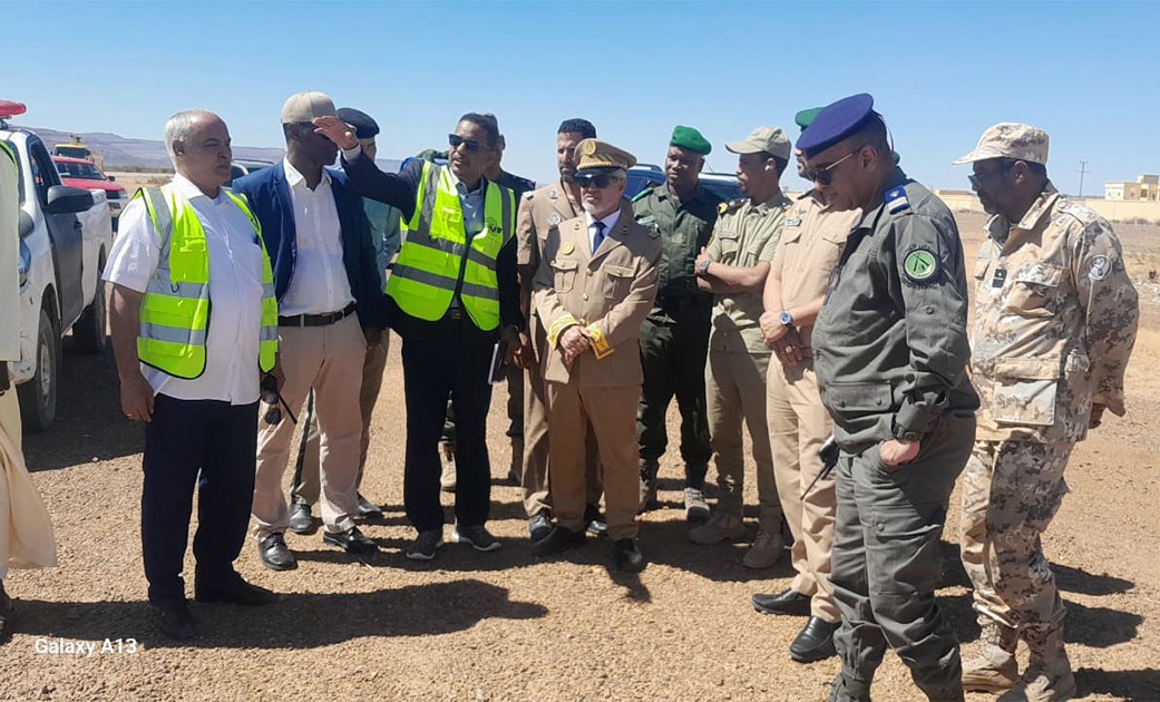 Le wali de l’Adrar inspecte l’aéroport international d’Atar en vue de sa réhabilitation et de son extension