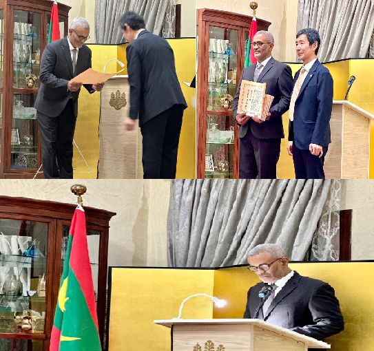 Le ministère japonais des Affaires étrangères rend hommage au Dr Sidi Ould Soueina