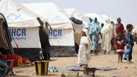 Campagne de vaccination dans le camp de M’Berra après l’apparition de cas de rougeole