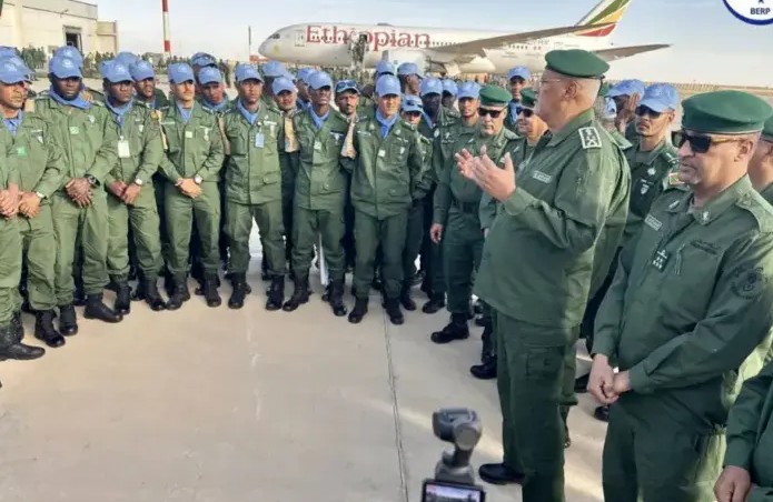 Départ pour Bangui du 20ème contingent de la gendarmerie nationale dans le cadre des opérations de maintien de la paix des nations unies 