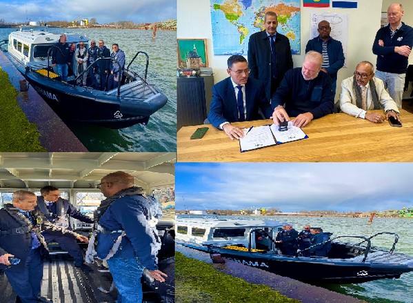 Réception provisoire de la nouvelle pilotine « Maqama » par le Directeur Général du Port Autonome de Nouakchott