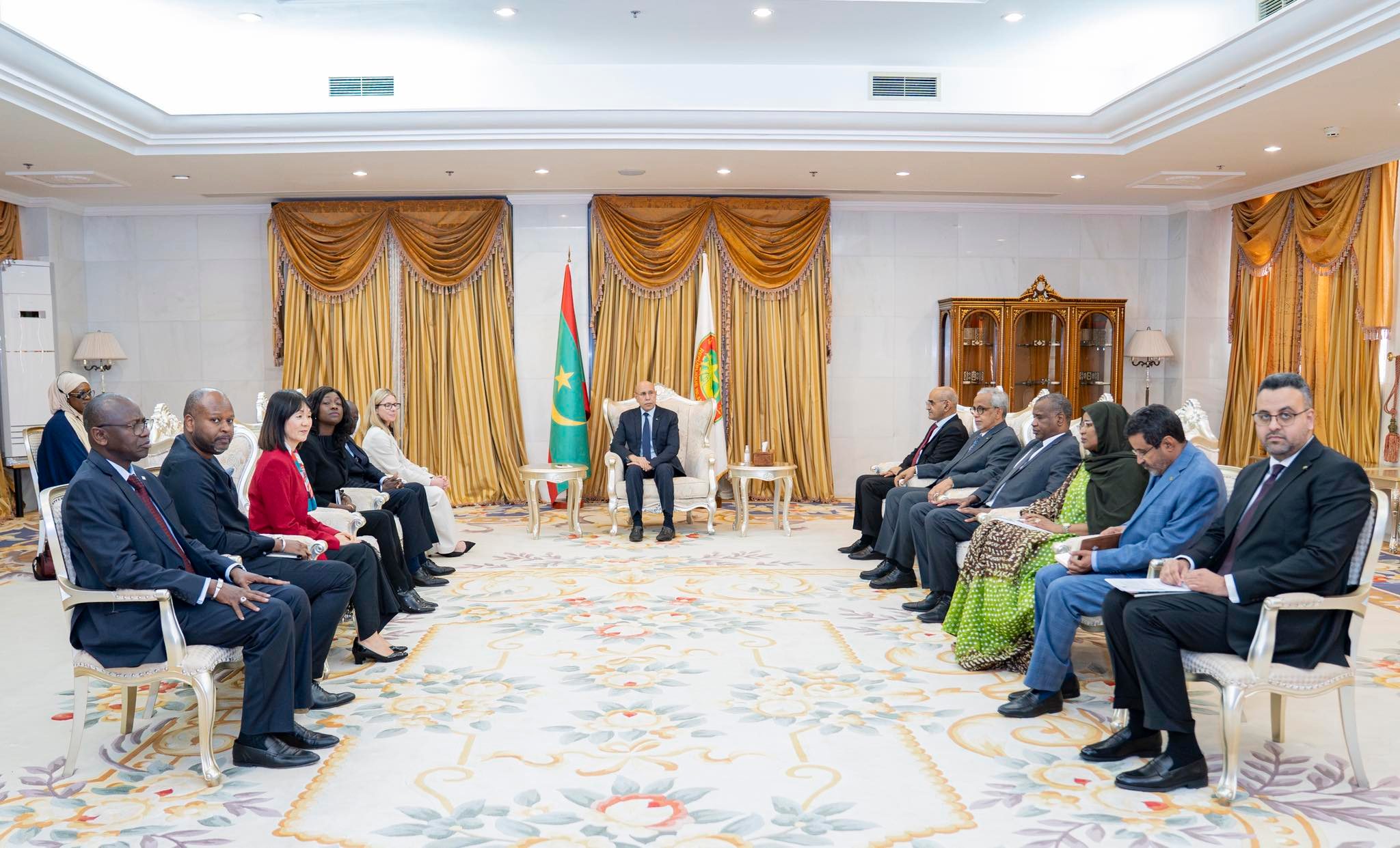 Le Président de la République reçoit une délégation de la Banque Mondiale