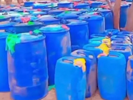 Saisie par la gendarmerie au Hodh Chargui de plus de 23.000 litres d’essence stockés illégalement près de Bassiknou 